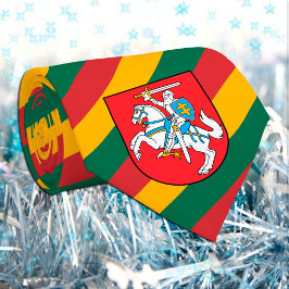 Corbata Lituania Ties, moda negocios de bandera lituana