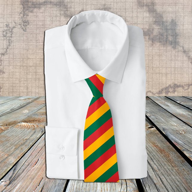 Corbata Lituania Ties, moda negocios de bandera lituana (Subido por el creador)
