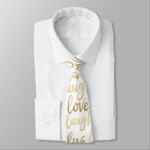 Corbata Live Laugh Love