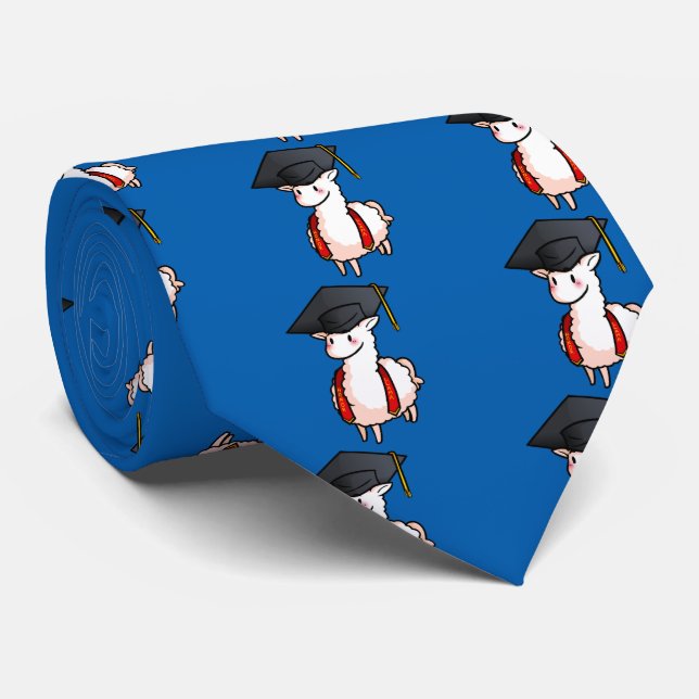Corbata Llama de la graduación (Enrollado)