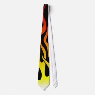 Corbata llamas frescas