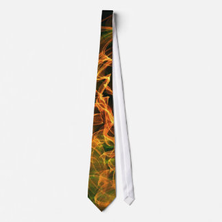 Corbata Llamas tóxicas del fuego
