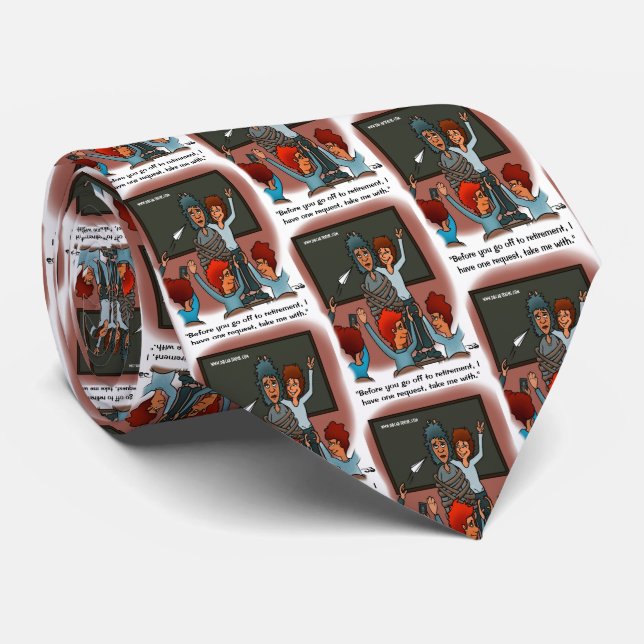 Corbata Llévame Con Necktie De Retirada (Enrollado)