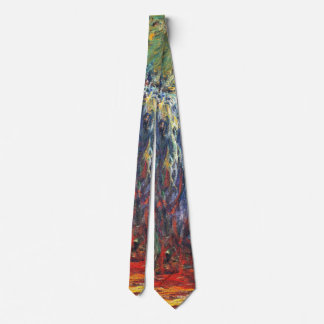 Corbata Llorando en Giverny (por Claude Monet)