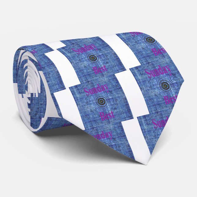 Corbata Lo Mejor del Domingo (Enrollado)