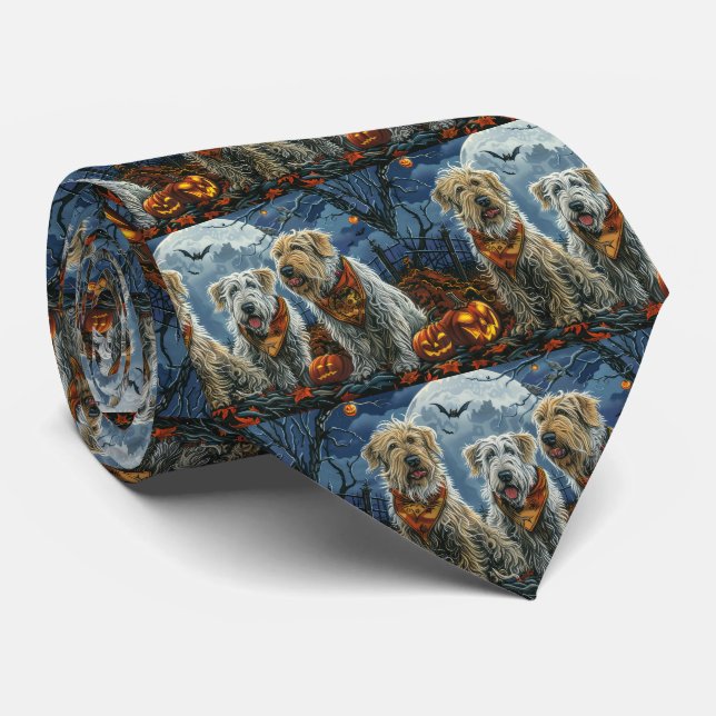 Corbata Lobo Halloween Espeluznante (Enrollado)