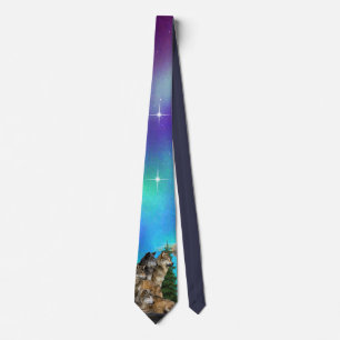 Corbata Lobo y Luna