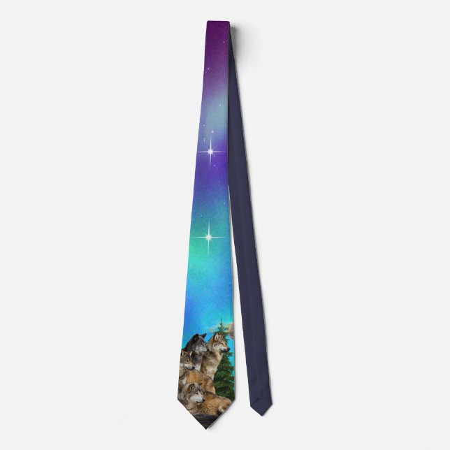 Corbata Lobo y Luna (Anverso)