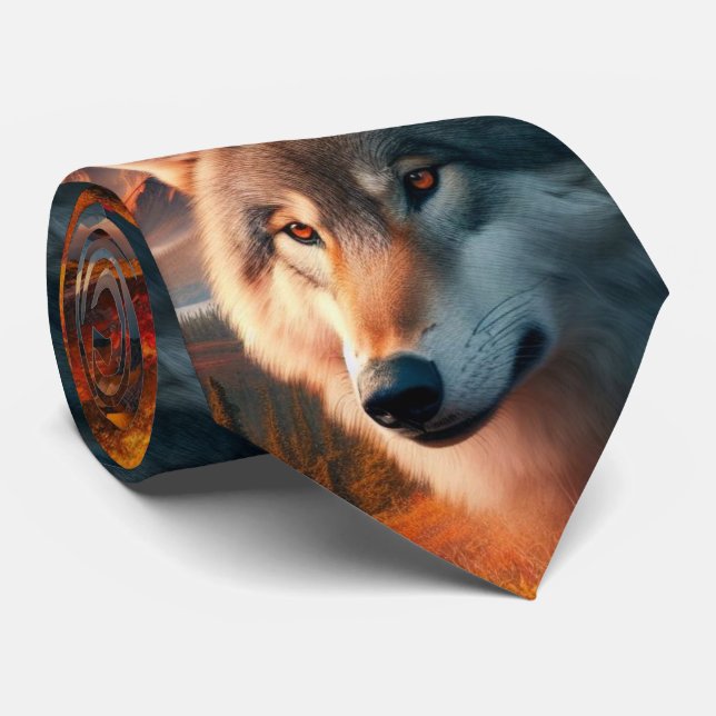 Corbata Lobos en Sunset Ridge (Enrollado)