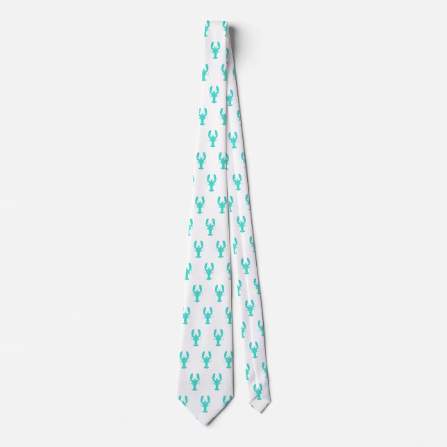 Corbata Lobster costero turquesa (Anverso)