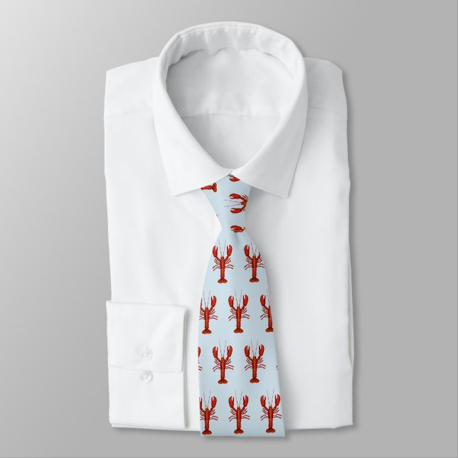 Corbata Lobster Painting Coastal Beach Pattern (Atado)
