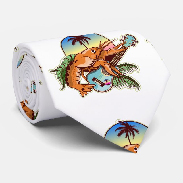 Corbata Lobster ukulele (Enrollado)