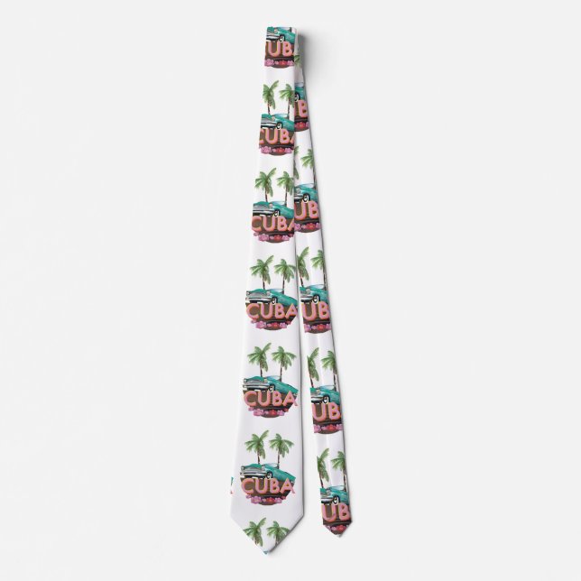 Corbata Logo de Cuba Classic (Anverso)