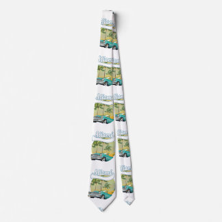 Corbata Logo de Miami Sunset