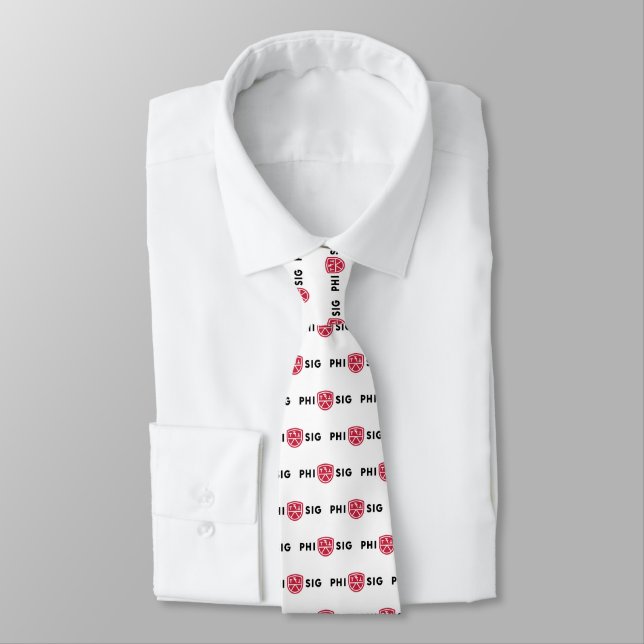 Corbata Logo de Phi Sigma Kappa (Atado)