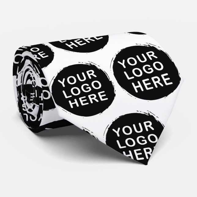 Corbata Logo O Imagen De personalizado (Enrollado)