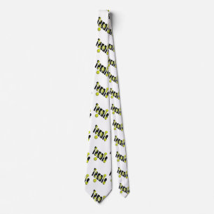 Corbata Logo Y Bolas De Tenis,