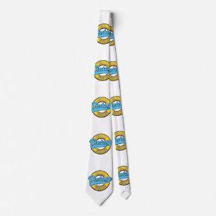 Corbata logotipo de estilo vintage de Norrland Suecia Botó