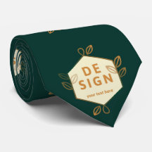 Logotipo de hexágono de crema decorativo sobre un