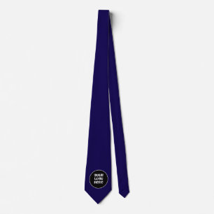Corbata Logotipo de Marca Comercial Personalizada