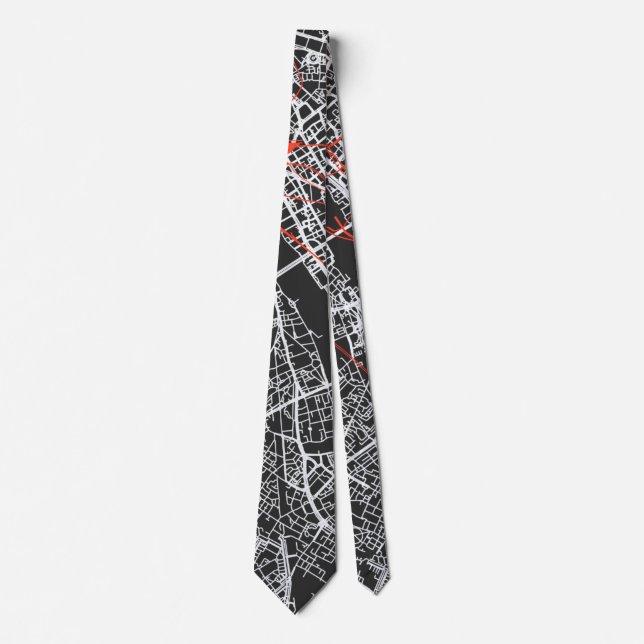Corbata Londres en tu camiseta (Anverso)