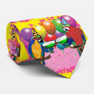 CORBATA LOROS DE FIESTA