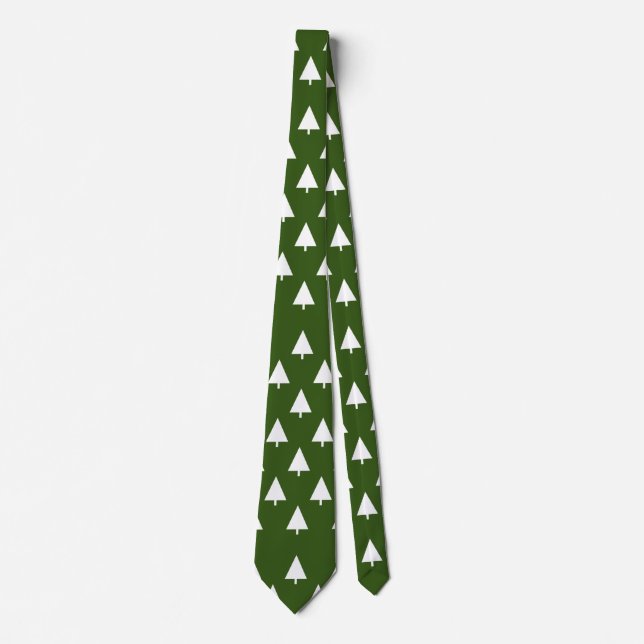 Corbata los árboles de navidad atan (Anverso)