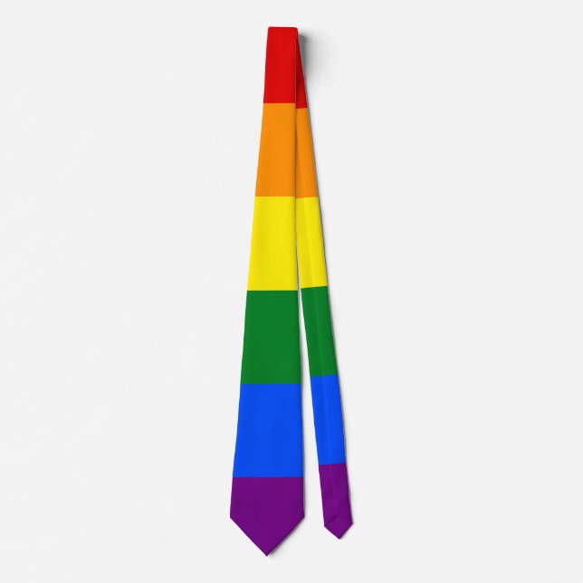 Corbata Los colores del arcoiris (Anverso)
