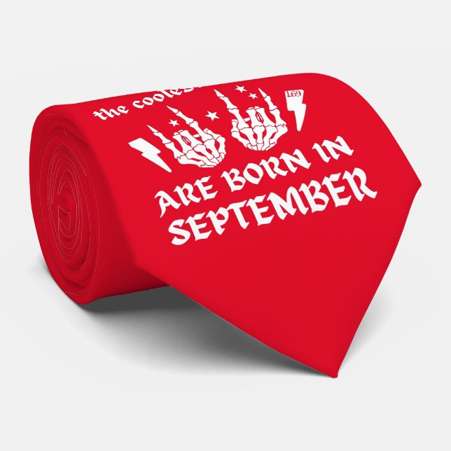 CORBATA LOS DUDOS MÁS FRÍOS NACEN EN SEPTIEMBRE. (Enrollado)