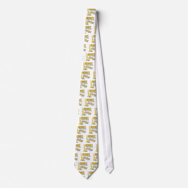 Corbata Los héroes todos del cáncer de la niñez clasifican (Anverso)