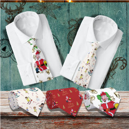 Corbata Los navidades Llegan Pero Una Vez Al Año Vate Sant