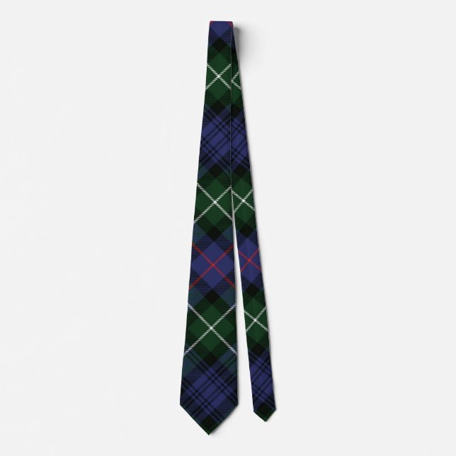 Corbata Los Navidades rusos MacKenzie Tartan (Anverso)
