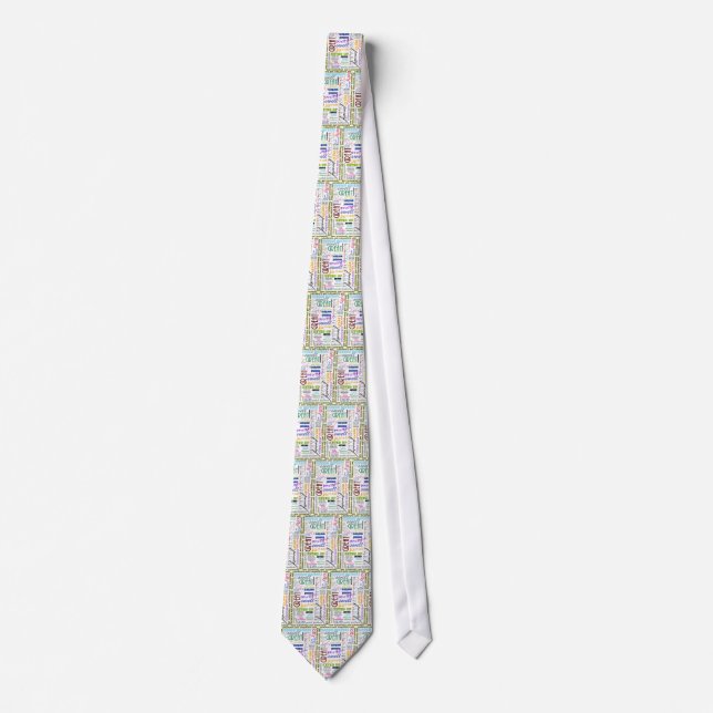 Corbata Los organistas son todo lazo (Anverso)