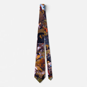 Corbata Los proverbios holandeses, Pieter Bruegel, el anci