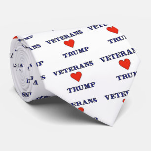 Corbata Los veteranos aman a Trump