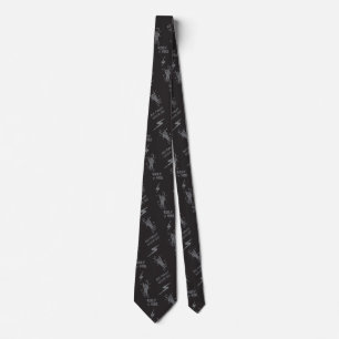 Corbata Los viejos Punks nunca mueren por la roca del esqu