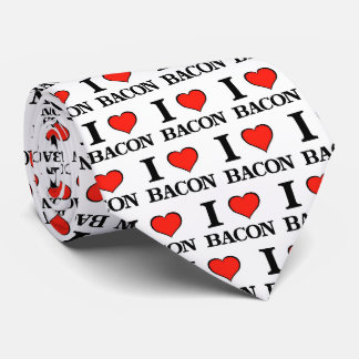 Corbata Love Bacon Neck Tie