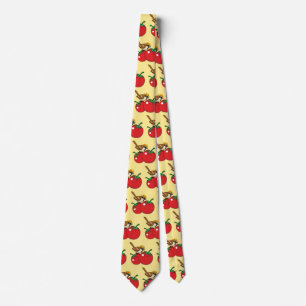 Corbata Lover Sparrow Orgánico come tomate rojo
