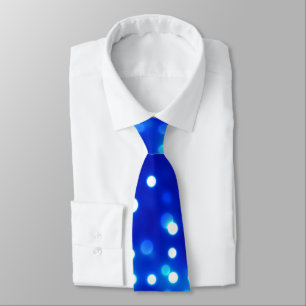 Corbata Luces azules