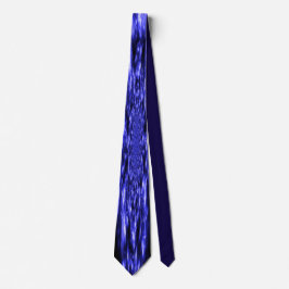 Corbata Luces Azules Brillantes