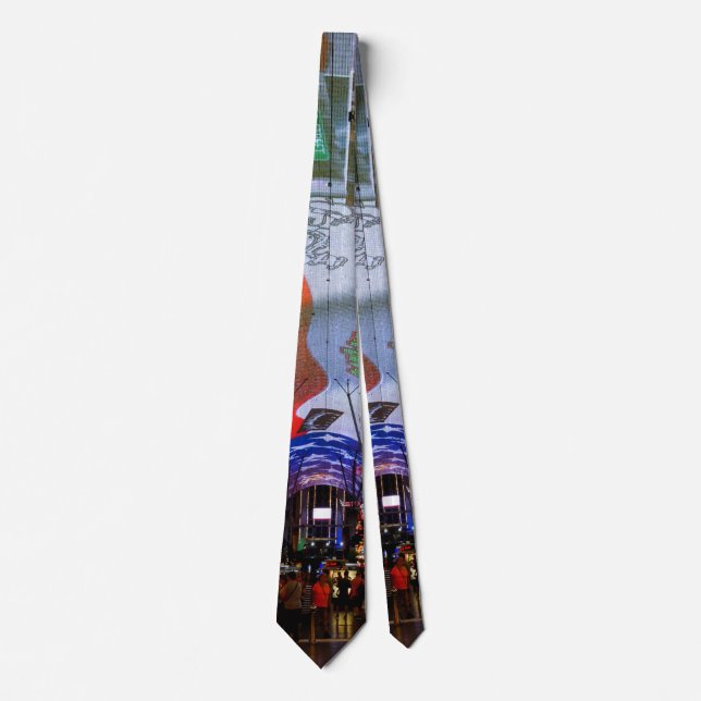 Corbata Luces De La Calle Fremont Neck Tie (Anverso)