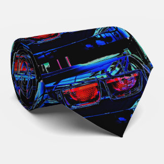 Corbata Luces y etiqueta negras de la cola de Chevrolet