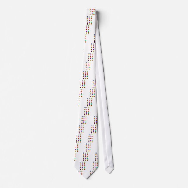 Corbata Lucha mexicana de la máscara de Lucha Libre (Anverso)