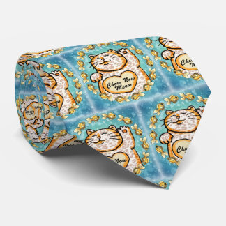 Corbata Lucky Cat Meow