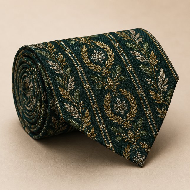Corbata Lujo Botánico Esmeralda Real (Subido por el creador)
