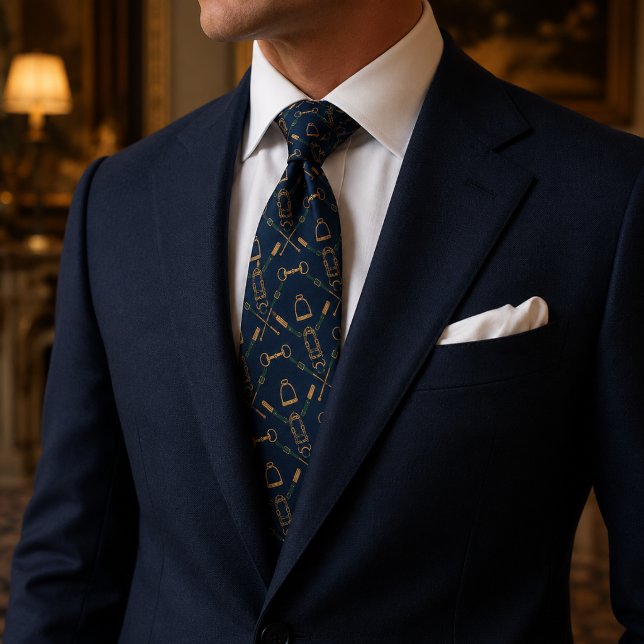 Corbata Lujo de la finca ecuestre naval (Subido por el creador)