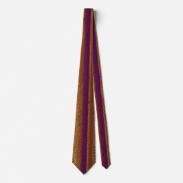 Corbata Lujo único oro morado