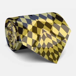 Corbata Lujoso lazo de cuello dorado