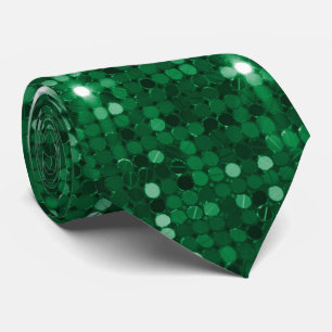 Corbata Lujoso zapato de cuello esmeralda