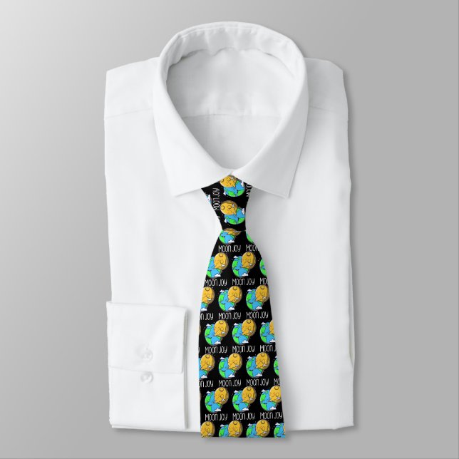 Corbata Luna Alegría Tierra y Luna Abrazo (Atado)